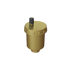 Воздухоотводчик автоматический, ELSEN, c отсекающим клапаном, 1/2", Н, PN, бар-10, T°C -от 0 до +110, латунь