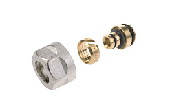 Резьбозажимное соединение, ELSEN, НГ ЕК, 3/4", 20 x 2,8, латунь, для PEX труб
