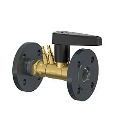 Клапан балансировочный NexusValve Fluctus FODRV DN32H Kvs 13,2 фланцевый без дренажа