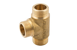 Тройник, ELSEN, Metalit, ННН, 1/2", 1/2", 1/2", латунь, равнопроходной