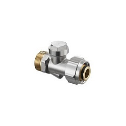 Соединение резьбовое Combi 3, 3/4" НГ x 3/4" НР, запорно-присоединительное