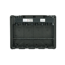 Комбинированная гребёнка, ELSEN, DN20, с гидрострелкой, подключение-1", 4 контура, размер отвода-1", мощность, кВт-47, расход-2 м3/ч, PN, бар-6, T°C -от +2 до +110, с крепежом и теплоизоляцией