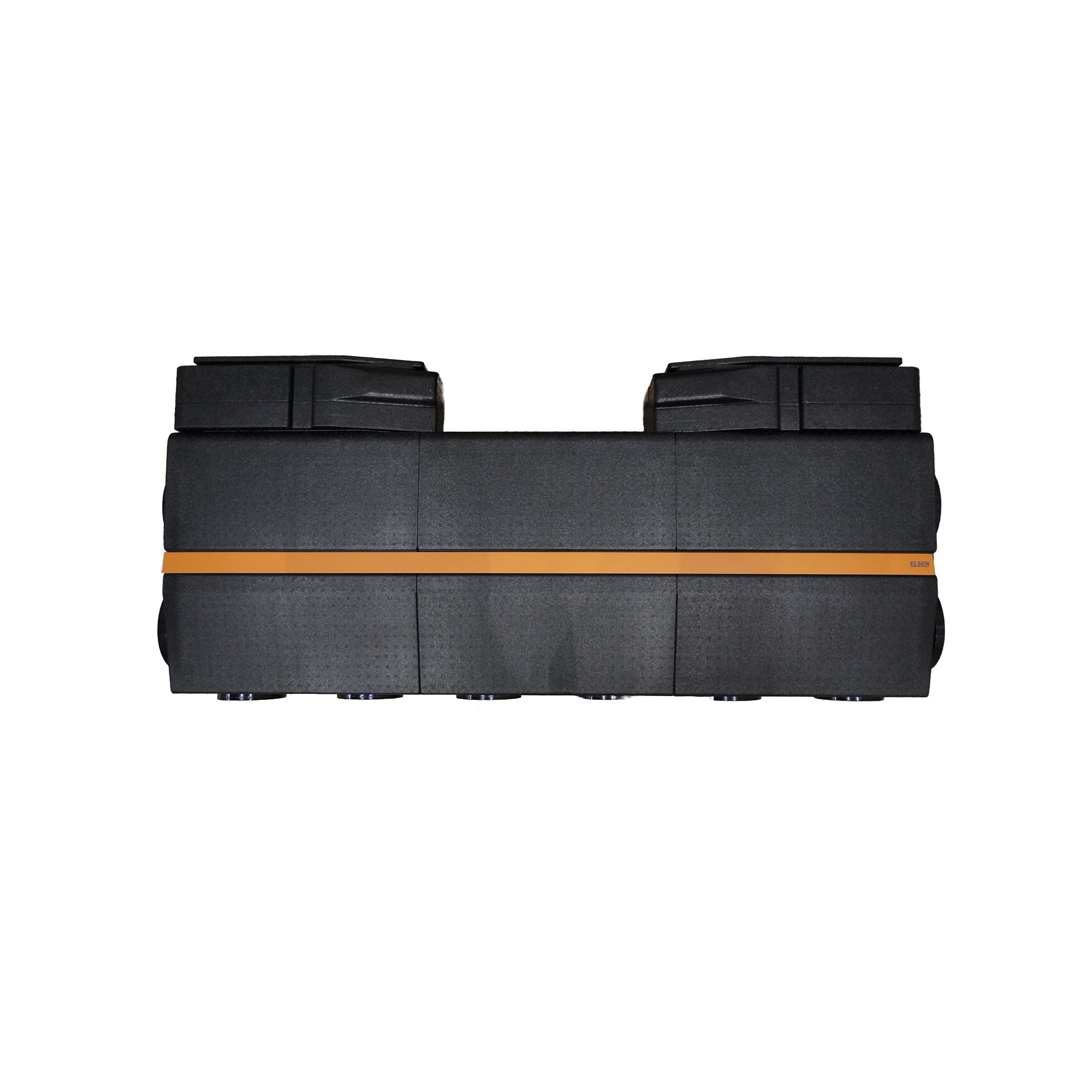 Гребёнка, ELSEN, DN100, 3 контура, в изоляции с фланцевыми отводами DN50 PN10