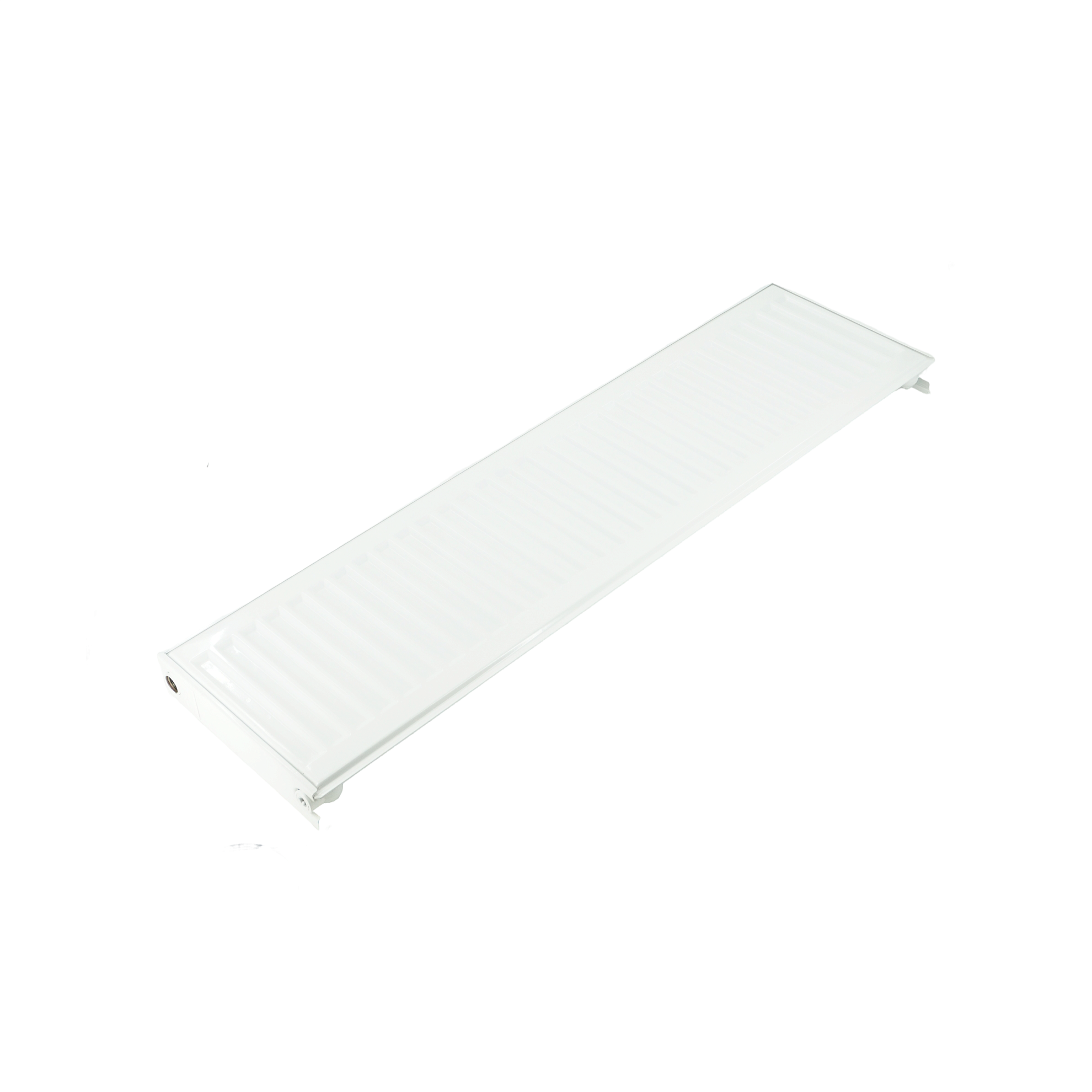 Радиатор панельный, ELSEN, ERK, профильный, ERK 11, глубина, мм-63, высота, мм-300, длина, мм-1100, боковое подключение, рабочее давление, бар-10, цвет-RAL 9016 (белый)