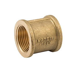 Муфта, ELSEN, Metalit, ВВ, 2", 2", латунь, равнопроходная