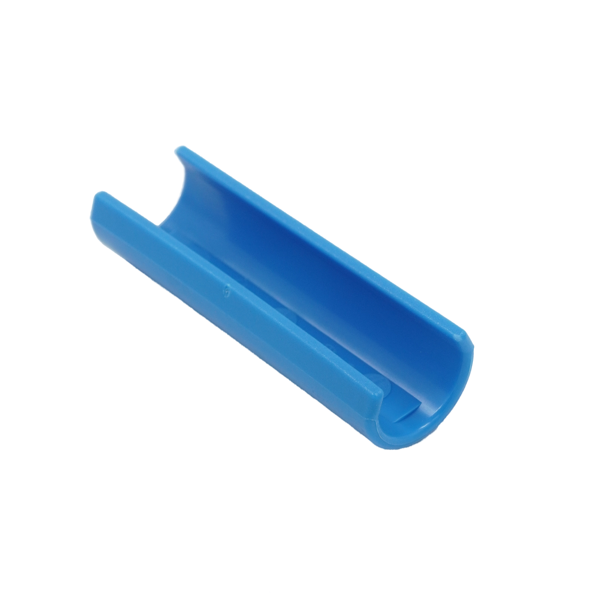 Декоративная клипса для маркировки трубы (синий), Ø 16, длина 60 мм